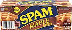 SPAM Maple Flavored Canned Ham, 12 oz Can (4-Pack) $10.43