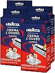 4-Pack 8.8-oz. Lavazza Espresso Dark Roast Ground Coffee $8