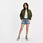 Levi's Women's 501 Original Fit High Rise Denim Shorts $10 and more