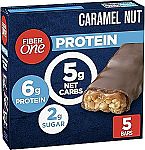 5-Count 1.17-Oz Fiber One Chewy Protein Bars (Caramel Nut) $3.43