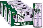 24-Cans 11.15 fl oz Maison Perrier Sparkling Water (Various flavored) $11.40