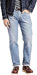 Levi's Men's 505 Regular Fit Jeans $15