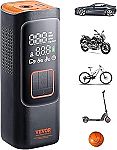 VEVOR Tire Inflator Portable Air Compressor $19