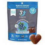 16-Oz Shameless Pets Soft-Baked Dog Treats: Blueberried Treasure $3.63