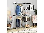 Whitmor Double Rod Freestanding Closet Organizer $24