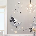 64.6" x 52.7" Lambs & Ivy Sleeping Mickey Mouse Wall Decal $4.13