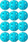 12-Pack Franklin Sports X-26 Indoor Pickleballs (Blue) $11.99