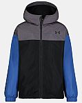 Under Armour Boys' UA Manataug Windbreaker $21, Collegiate Hooded Jacket $38 and more