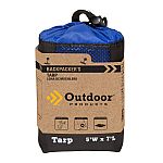 5' x 7' Outdoor Products Nylon Backpackers Tarp w/ Storage Pouch $6.25