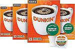 88 Count Dunkin' Decaf Medium Roast Coffee Pods $26.21