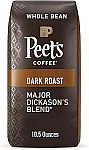 10.5-Oz Peet's Coffee Dark Roast Whole Bean Coffee $4.56 (Reg $9.98)