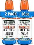 2-pack TheraBreath Fresh Breath Mouthwash 16 fl oz $10.78