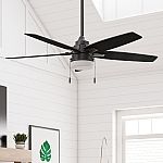 Harbor Breeze Windshore Easy2Hang 52" Indoor Ceiling Fan $60