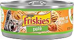 24-Count Purina Friskies Wet Cat Food Pate, 5.5 oz Cans $6.73