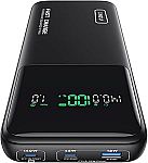 INIU 140W Power Bank, 27000mAh Portable Charger $36
