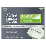 14-Count Dove Men+Care Bar Cleanser for Body, Face, and Shaving $9.58
