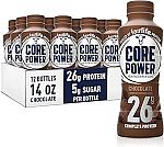 12-Pack 14-Oz Core Power Protein Shake (Chocolate) $24.95