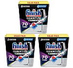 Amazon - $15 Off $60 Finish, Lysol Purchase: 3 x 70 ct Finish Quantum Pods $38.52 and more