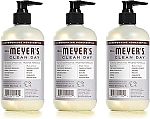 3 Count 12.5 fl oz MRS. MEYER'S CLEAN DAY Hand Soap $8.79