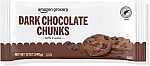 12-Oz Amazon Grocery Dark Chocolate Chunks (62% Cocoa) $2.89