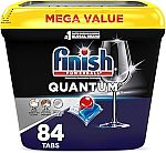 84-Count Finish Quantum Powerball Dishwasher Pods $11.96