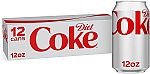5 x 12 Pack Diet Coke, 12 fl oz $20