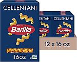 12-Pack 16-Oz Barilla Cellentani Pasta $10.94