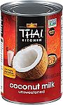 12-pack 13.66 fl oz Thai Kitchen Gluten Free Unsweetened Coconut Milk $10.09