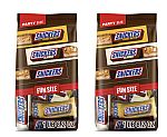 2 x 24 Oz SNICKERS Chocolate Candy Variety Pack, Halloween Party Size $13.94