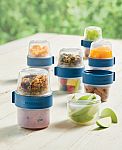 12-Piece Lock n Lock Easy Essentials Twist Two Way Food Storage Container Set $12.86