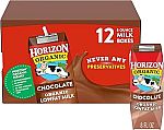 12-Pack 8-Oz Horizon Organic Low Fat Milk Boxes (Chocolate) $6.99