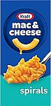 5.5-Oz Kraft Mac & Cheese Dinner (Spirals or Three Cheese) $0.80