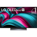 LG 48" C5 Series 4K UHD OLED evo AI Smart webOS 25 TV $899