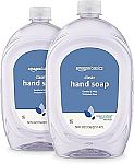 2-pack 50 Fl Oz Amazon Basics Liquid Hand Soap Refill $5.33