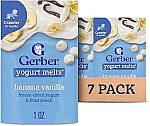 7-Pack 1-Oz Gerber Baby Snacks Yogurt Melts (Banana Vanilla) $4.87