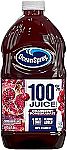 64-Oz Ocean Spray 100% Juice Cranberry Pomegranate Juice Blend $1.22