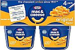 4-Pack 2.05-Oz Kraft Mac & Cheese Macaroni and Cheese Dinner $1.60