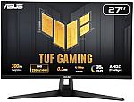ASUS TUF Gaming 27” QHD 1440P Monitor (VG27AQM5A) $199