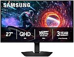 SAMSUNG 27” Odyssey G5 G50SF QHD QD-OLED Gaming Monitor $399.99
