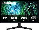 SAMSUNG 27” Odyssey G5 G53F QHD Gaming Monitor $179.99