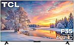 TCL 55" Class F35-Series 4K UHD HDR LED Smart Fire TV $169.99