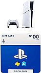 PlayStation5 Digital Edition (slim) + $100 PlayStation Store Gift Card $499