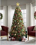 Home Accents Holiday 6.5 ft. Festive Pine Pre-Lit Christmas Tree T9 $49.96 + Free Shipping