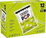 12 Count SkinnyPop Popcorn, Original 0.5 Oz $6