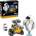 811-Pc LEGO Disney & Pixar WALL-E & EVE Building Set $55.99