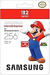 Samsung microSD Express Card – 256GB for Nintendo Switch 2 $39 (save $20)