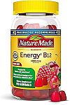 150-Ct Nature Made Energy B12 1000 mcg Gummies $4.62 and more