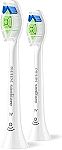2-pack Philips Sonicare W DiamondClean Replacement Toothbrush Heads $12.33