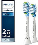 2-Pk Philips Sonicare C3 Genuine Replacement Electric Toothbrush Heads $14