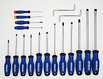 18-Pc Kobalt Plastic Handle Magnetic Screwdriver Set $19.98